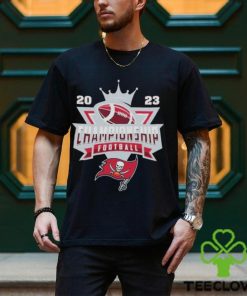 Tampa Bay Buccaneers Football NFL 2023 Championship Crown Logo Shirt
