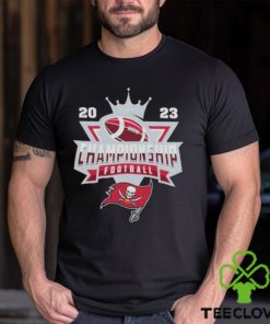 Tampa Bay Buccaneers Football NFL 2023 Championship Crown Logo Shirt