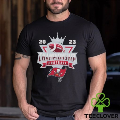Tampa Bay Buccaneers Football NFL 2023 Championship Crown Logo Shirt