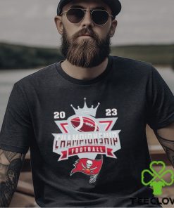 Tampa Bay Buccaneers Football NFL 2023 Championship Crown Logo Shirt