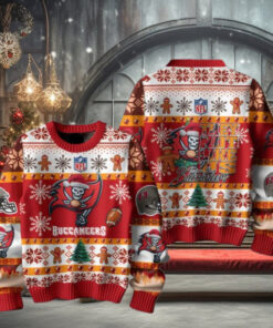 Tampa Bay Buccaneers Football They Not Like Us Christmas Ugly Sweater