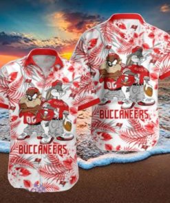 Tampa Bay Buccaneers Hawaiian Shirt Taz and Bugs For NFL Team