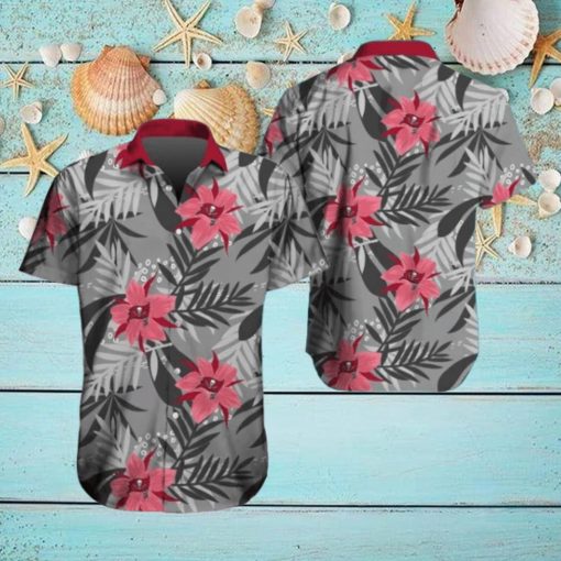 Tampa Bay Buccaneers Hawaiian Tracksuit Floral Outfits Button Shirt Beach Shorts