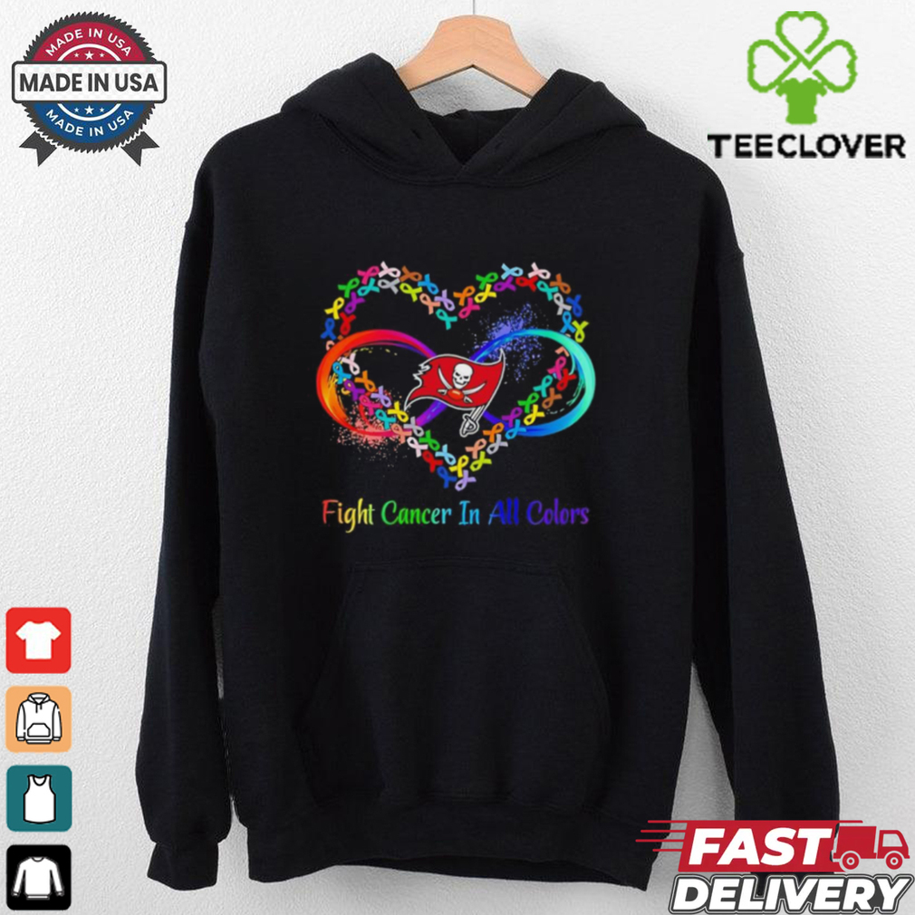 Tampa Bay Buccaneers Heart Fight Cancer in All Colors shirt Tampa Bay Buccaneers Heart Fight Cancer in All Colors shirt