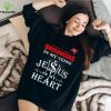 Los Angeles Rams In My Vien Jesus In My Heart Logo Shirt