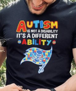 Tampa Bay Buccaneers NFL Autism Is Not A Disability 2024 Shirt