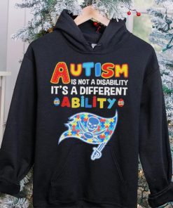 Tampa Bay Buccaneers NFL Autism Is Not A Disability 2024 Shirt