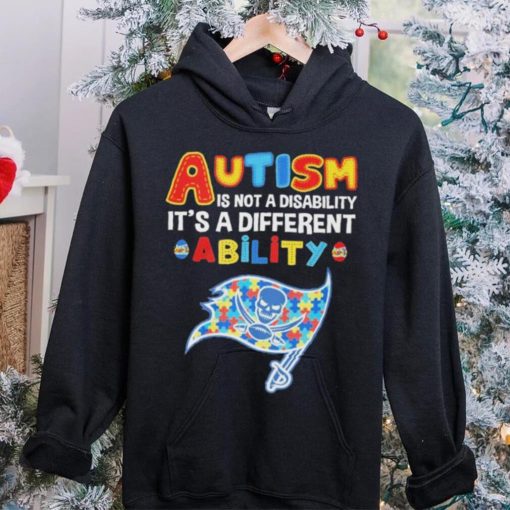 Tampa Bay Buccaneers NFL Autism Is Not A Disability 2024 Shirt