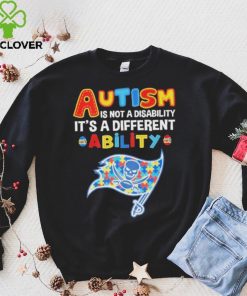 Tampa Bay Buccaneers NFL Autism Is Not A Disability 2024 Shirt