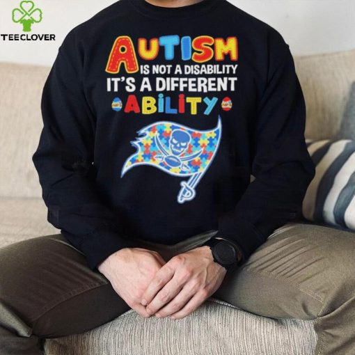 Tampa Bay Buccaneers NFL Autism Is Not A Disability 2024 Shirt