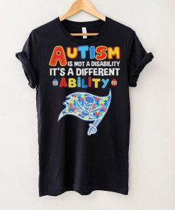 Tampa Bay Buccaneers NFL Autism Is Not A Disability 2024 Shirt