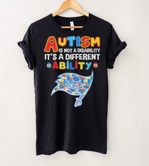 Tampa Bay Buccaneers NFL Autism Is Not A Disability 2024 Shirt