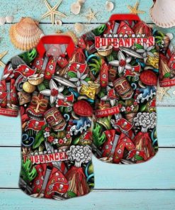 Tampa Bay Buccaneers NFL Flower Hawaii Shirt And Tshirt For Fans