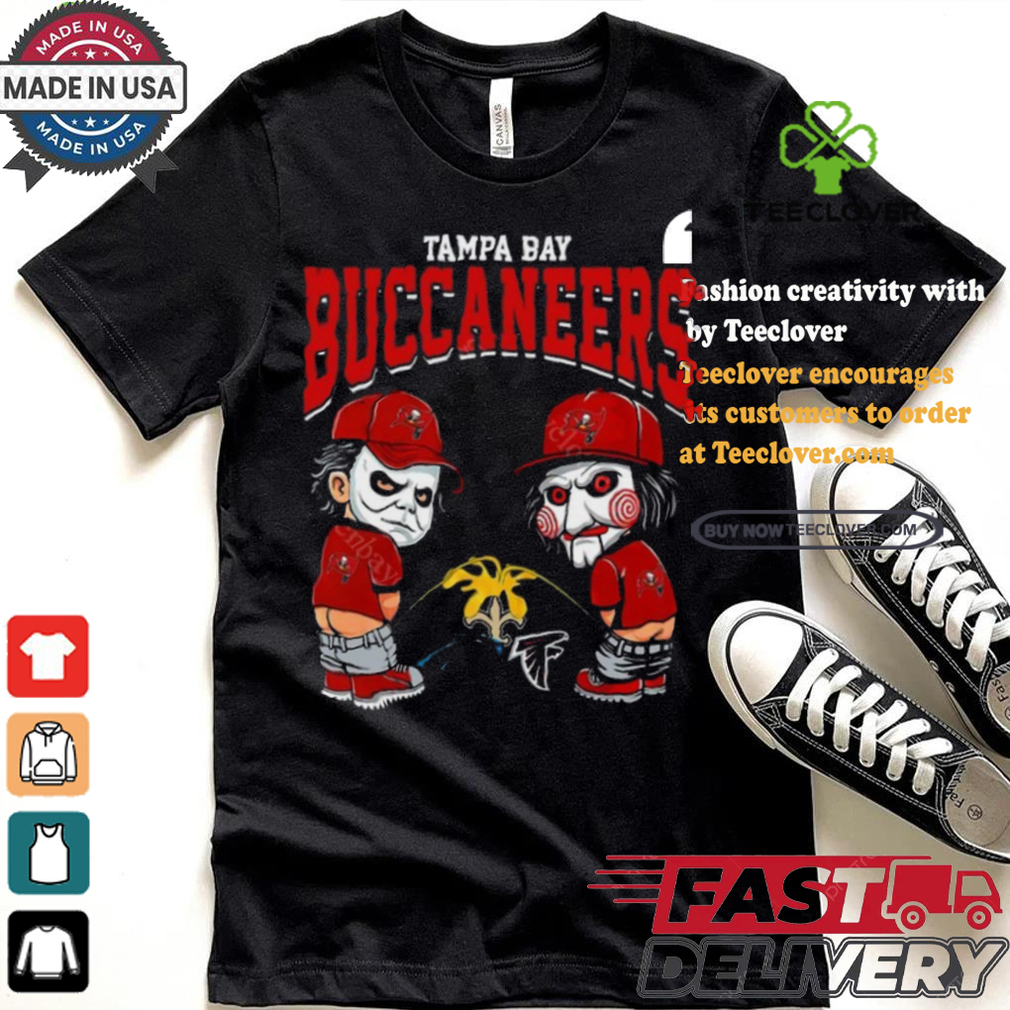 Tampa Bay Buccaneers NFL Halloween Peeing Funny Shirt Tampa Bay Buccaneers NFL Halloween Peeing Funny Shirt