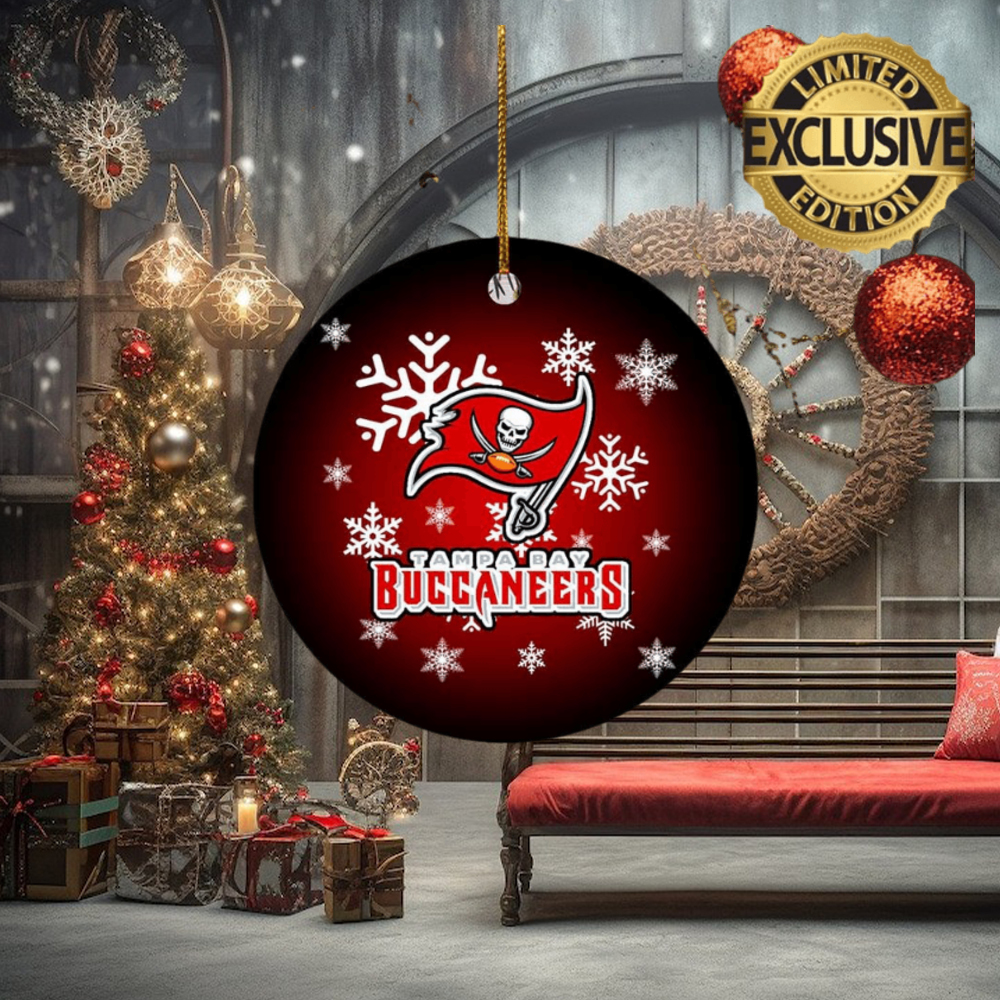 Tampa Bay Buccaneers NFL Merry Xmas Custom Name Tree Decorations Ornament Tampa Bay Buccaneers NFL Merry Xmas Custom Name Tree Decorations Ornament
