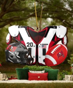 Tampa Bay Buccaneers NFL Sport Ornament Custom Your Name And Number