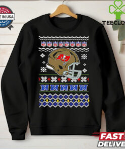 Tampa Bay Buccaneers NFL football Christmas helmet shirt