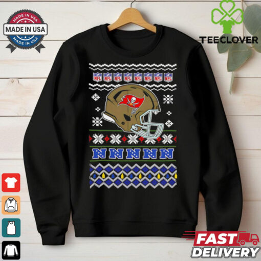 Tampa Bay Buccaneers NFL football Christmas helmet shirt
