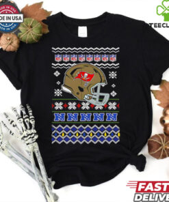 Tampa Bay Buccaneers NFL football Christmas helmet shirt