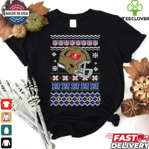 Tampa Bay Buccaneers NFL football Christmas helmet shirt