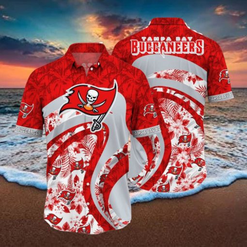 Tampa Bay Buccaneers Nfl Hawaiian Shirt 3D All Printed Aloha Shirt For Men Women Tropical Style
