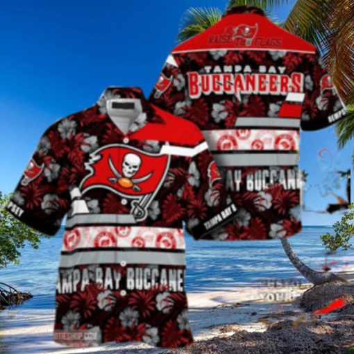Tampa Bay Buccaneers Nfl Hawaiian Shirt   Short  T Shirt Hawaiian Pattern Print