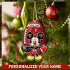 Custom Kid Name Bluey Family 2023 Christmas Ceramic Ornament