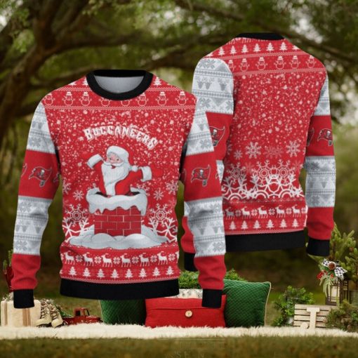 Tampa Bay Buccaneers Santa Christmas Sweater