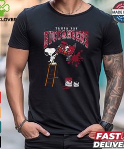 Tampa Bay Buccaneers Snoopy Painting Shirt