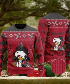 Tampa Bay Buccaneers Snoopy Ugly Christmas Sweaters