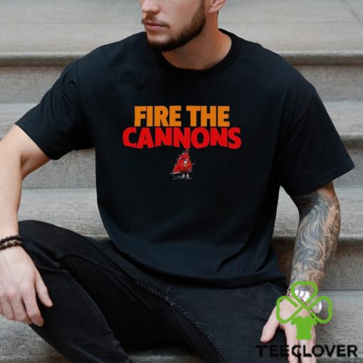 Tampa Bay Buccaneers Team Fire The Cannons American Football Logo 2023 Shirt