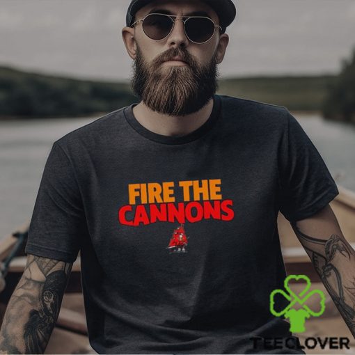 Tampa Bay Buccaneers Team Fire The Cannons American Football Logo 2023 Shirt