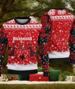 Tampa Bay Buccaneers Ugly Christmas Reindeer Xmas Sweater Snowman Gift Mens Women
