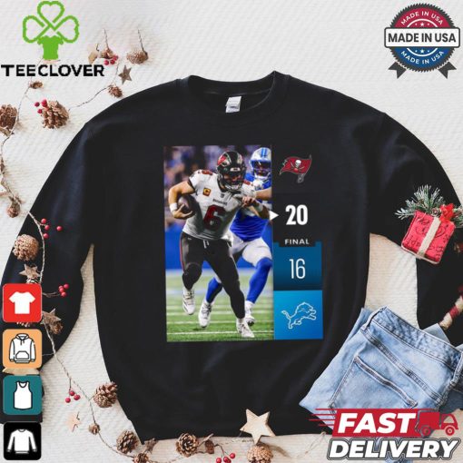 Tampa Bay Buccaneers Win 20 16 Detroit Lions 2024 NFL Week 2 Final Score Shirt