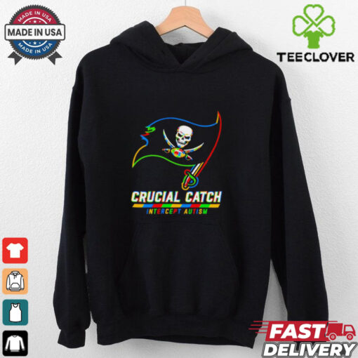 Tampa Bay Buccaneers crucial catch intercept autism shirt