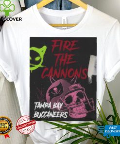 Tampa Bay Buccaneers fire the cannons shirt