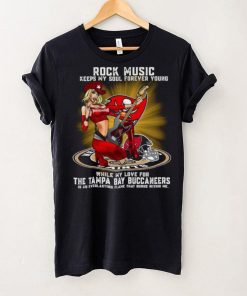 Tampa Bay Buccaneers rock music keep my soul forever young shirt