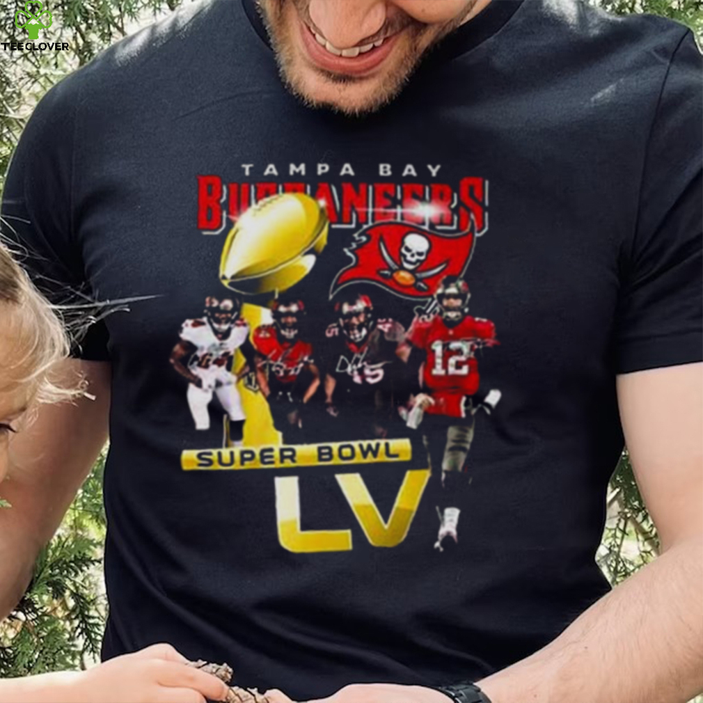 Tampa bay buccaneers super bowl lvi signatures shirt, hoodie