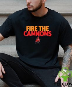 Tampa Bay Buccaneers team fire the cannons American foolball logo shirt