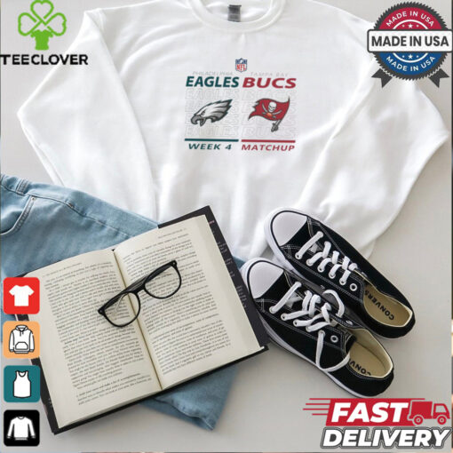 Tampa Bay Buccaneers vs. Philadelphia Eagles 2024 NFL Week 4 Matchup T Shirt