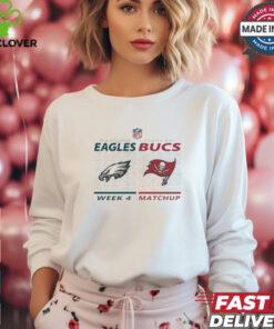 Tampa Bay Buccaneers vs. Philadelphia Eagles 2024 NFL Week 4 Matchup T Shirt