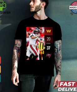 Tampa Bay Buccaneers wins 37 20 Washington Commanders 2024 NFL Game final score shirt