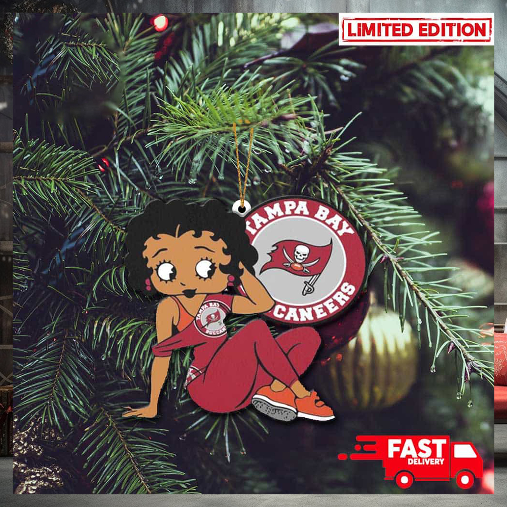 Tampa Bay Buccaneers x Betty Boop Christmas Tree Decorations 2023 Ornament Tampa Bay Buccaneers x Betty Boop Christmas Tree Decorations 2023 Ornament