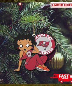 Tampa Bay Buccaneers x Betty Boop Christmas Tree Decorations 2023 Ornament