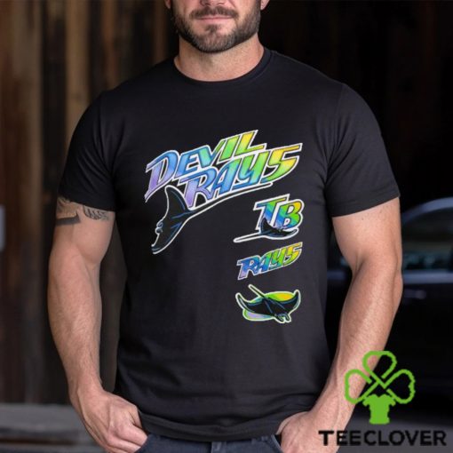 Tampa Bay Devil Rays Pro Standard Cooperstown Collection Retro Long Sleeves T Shirt
