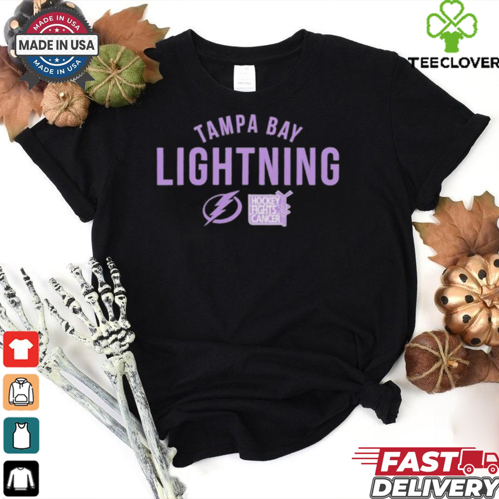 Tampa Bay Lightning Hockey Fights Cancer 2024 Shirt Tampa Bay Lightning Hockey Fights Cancer 2024 Shirt