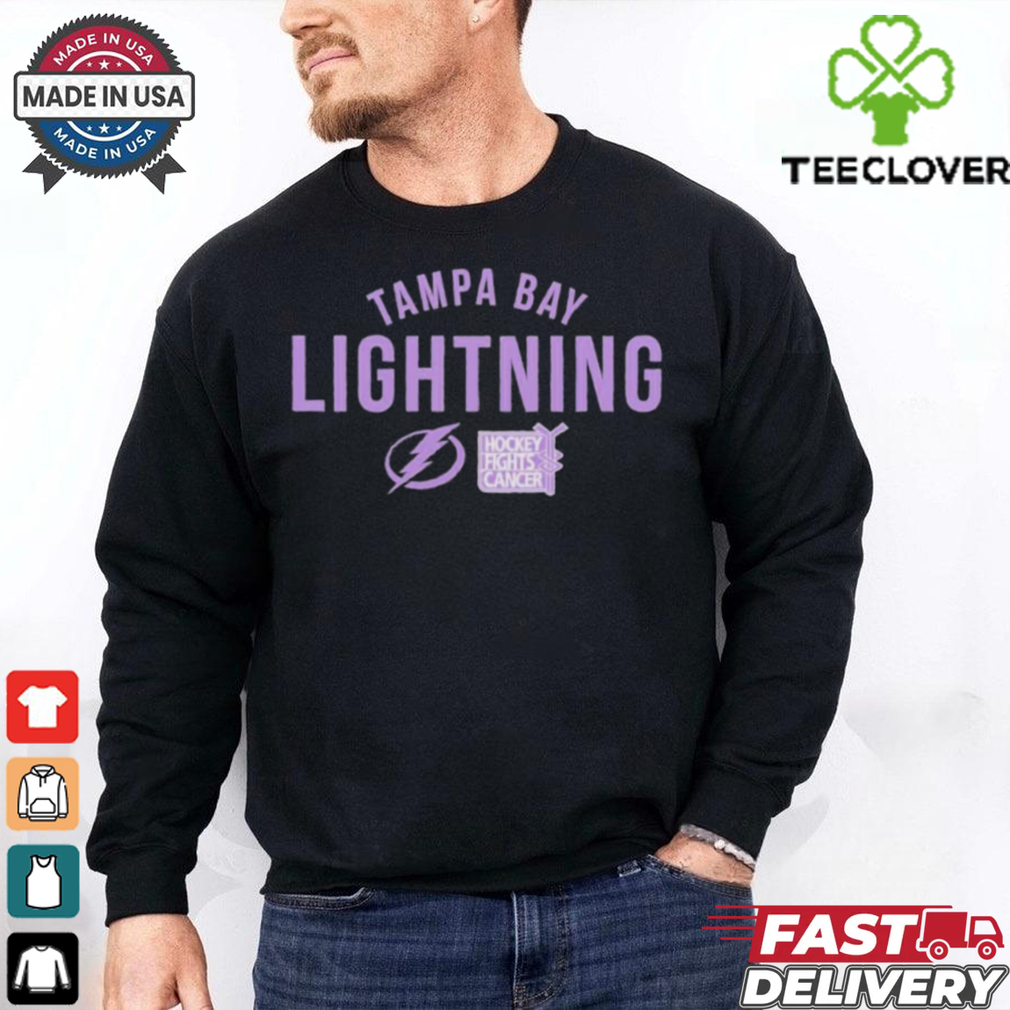 Tampa Bay Lightning Hockey Fights Cancer 2024 Shirt Tampa Bay Lightning Hockey Fights Cancer 2024 Shirt