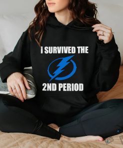 Tampa Bay Lightning I survived the 2nd period shirt