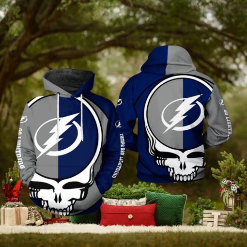 Tampa Bay Lightning NHL Grateful Dead 3D Hoodie