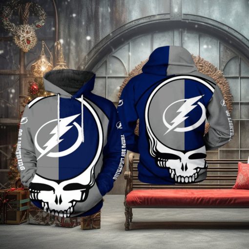 Tampa Bay Lightning NHL Grateful Dead 3D Hoodie